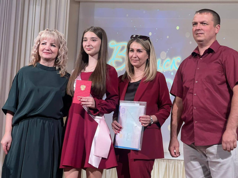 Выпускной бал для выпускников 9-х классов.